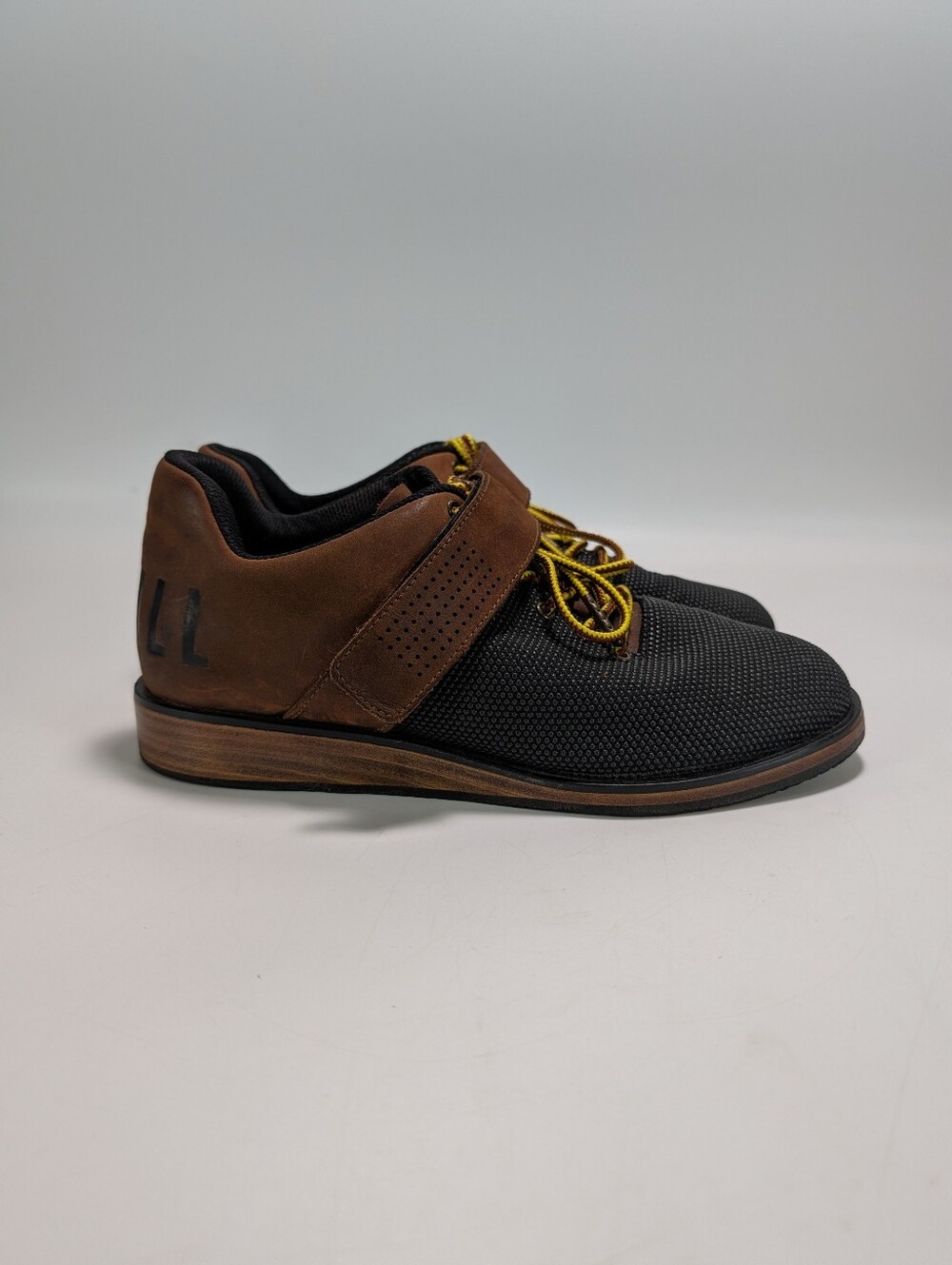 NOBULL Coffee Leather Lifter Unisex Weightlifting Shoes